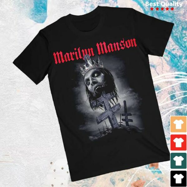 Marilyn Manson Merch Store Shop Impaled Double Cross Tee