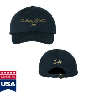 Laufey Music Store Merch A Matter Of Time Tour Embroidered Hat