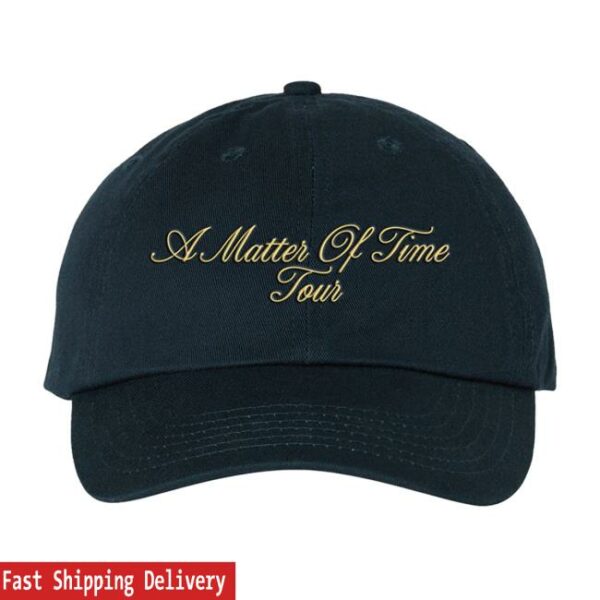 Laufey Music Store Merch A Matter Of Time Tour Embroidered Hat