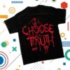 kenny Rory Merch Store I Choose Truth T Shirt Blacka
