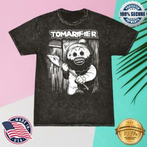 Shark Robot Merch Store The Tomarrifer Acid Wash Shirt