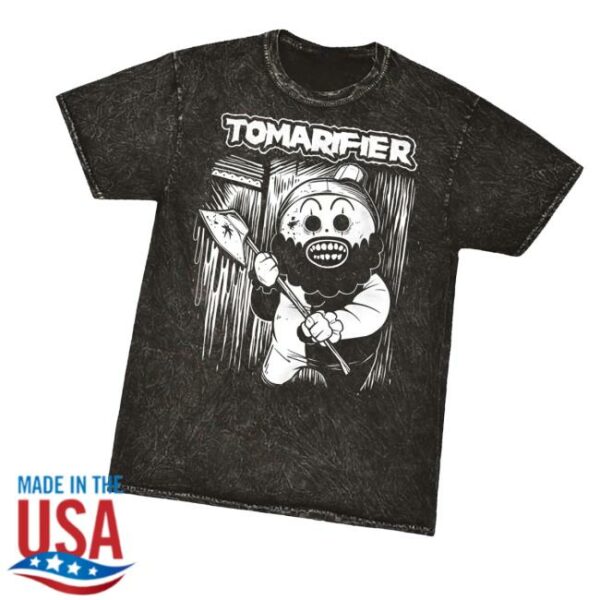 Shark Robot Merch Store The Tomarrifer Acid Wash Shirt