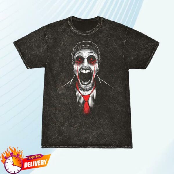 Shark Robot Merch Store Creepypasta Nostalgia Critic Acid Wash Shirt