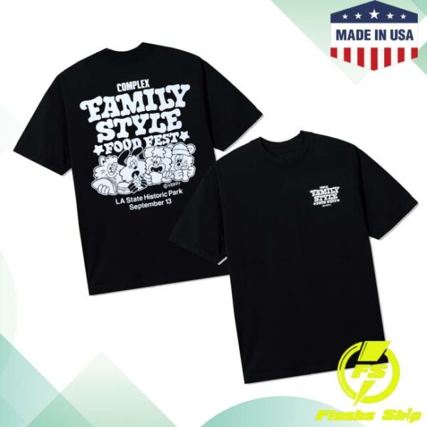 Complex Merch Store Verdy Family Style Verdy X Fsff Logo T-Shirt Black