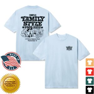 Complex Merch Store Verdy Family Style Verdy X Fsff Logo T-Shirt Blue