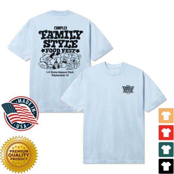 Complex Merch Store Verdy Family Style Verdy X Fsff Logo T-Shirt Blue