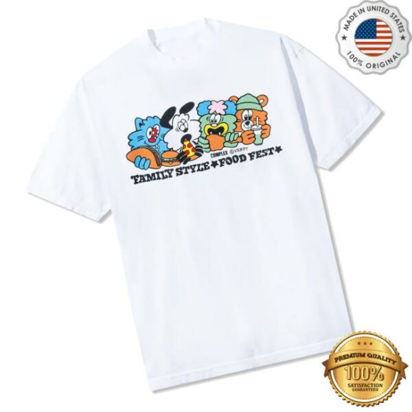 Complex Merch Store Verdy Family Style Verdy X Fsff T-Shirt White
