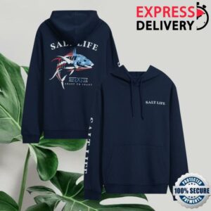 Salt Life Merch Store United We Fish Hoodie