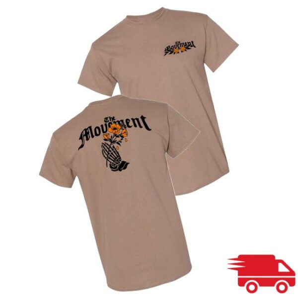 The Movement Vibe Store Merch Skeleton Hands Tee