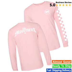 The Movement Vibe Store Merch Checker Brand Long Sleeve