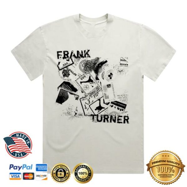 Frank Turner Store Merch Collage T-Shirt