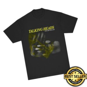 Talking Heads Official Store Merch Psycho Killer Hands T-Shirt