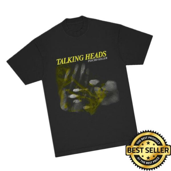 Talking Heads Official Store Merch Psycho Killer Hands T-Shirt
