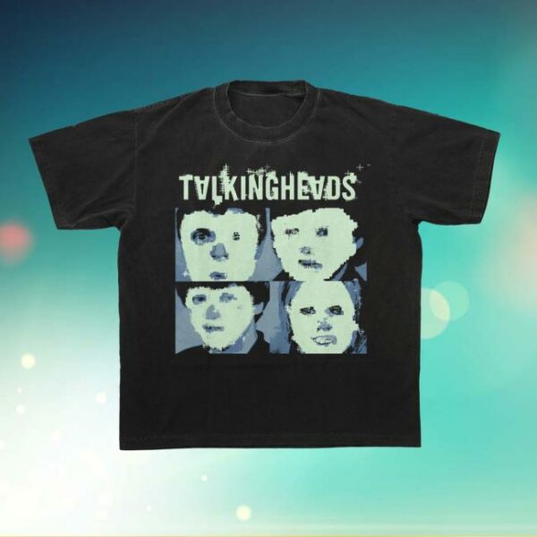 Talking Heads Official Store Merch Remain Talking Heads T-Shirt