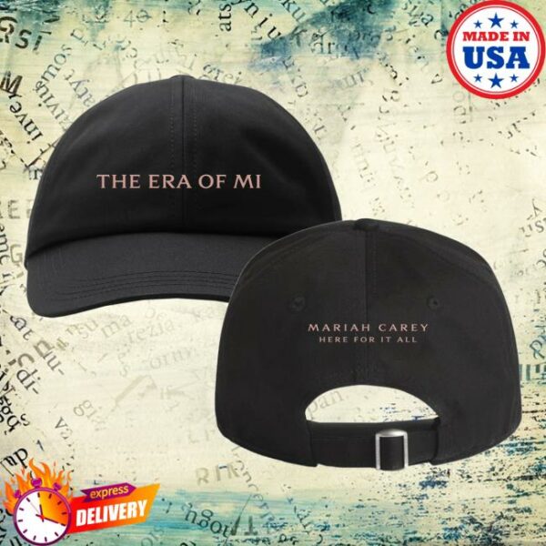 Mariah Carey Official Merch Store Here For It All The Era Of Mi Black Cap