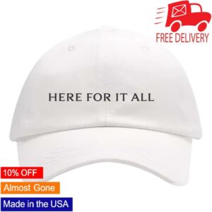 Mariah Carey Official Merch Store Here For It All White Cap
