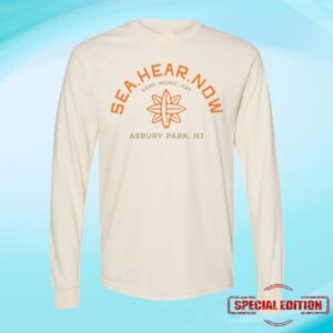 Sea Hear Now Festival Merch Store Surf Lineup Long Sleeve Tee