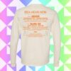 kenny Sea Hear Now Festival Merch Store Surf Lineup Long Sleeve Teea