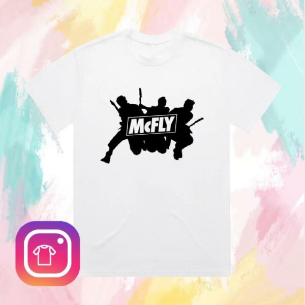Mcfly Store Merch Mcfly Vs Busted White T-Shirt