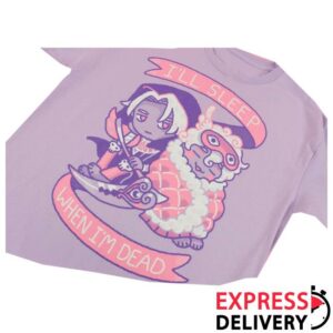 Fangamer Store Merch Hades I’ll Sleep When I’m Dead Shirt Fangamer Store Merch Hades I’ll Sleep When I’m Dead Shirt