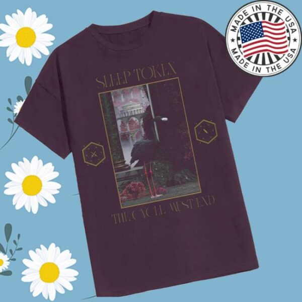 Impericon Store Merch Sleep Token The Cycle Must End Plum T-Shirt