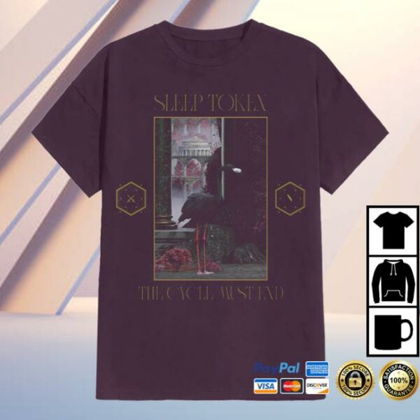 Impericon Store Merch Sleep Token The Cycle Must End Plum T-Shirt