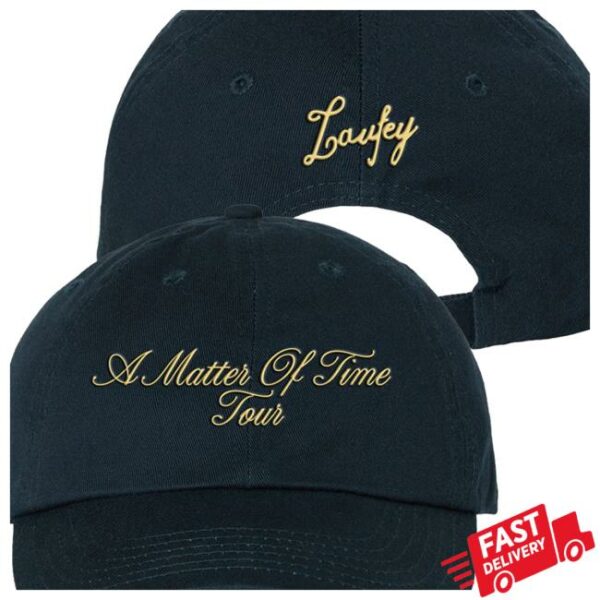 Laufey Music Store Merch A Matter Of Time Tour Embroidered Hat