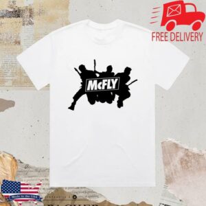 Mcfly Merch Store Mcfly Vs Busted White T-Shirt