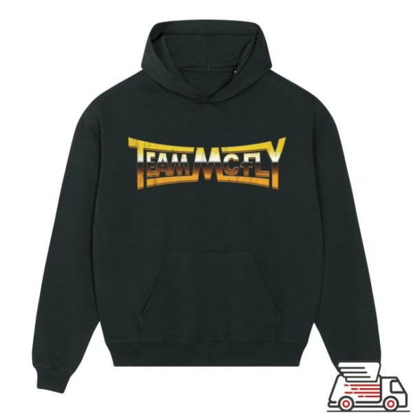 Mcfly Merch Store Team Mcfly Black Hoodie