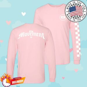 The Movement Merch Store Checker Brand Long Sleeve