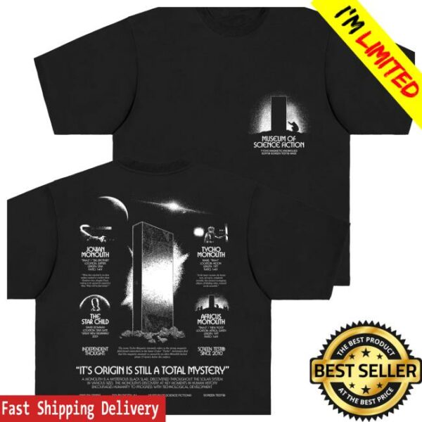 Scrt Store Merch Monolith Black T-Shirt