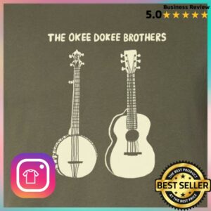 Hello Merch Store Merch Guitar And Banjo Adult T-Shirt
