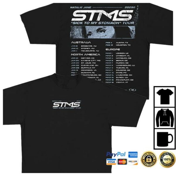 Natalie Jane Store Merch Stms Tour T