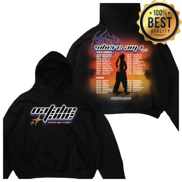 Natalie Jane Store Merch Where Am I Tour Hoodie