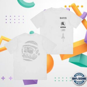 Bbcicecream Merch Store Bb Astro Digi Logo T-Shirt White