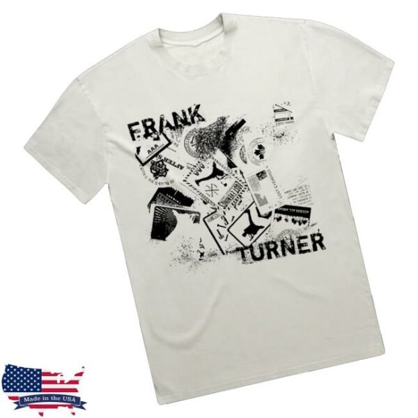 Frank Turner Merch Store Collage T-Shirt