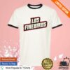 kenny cvfirebirds store merch coachella valley firebirds los firebirds wordmark ringer tee