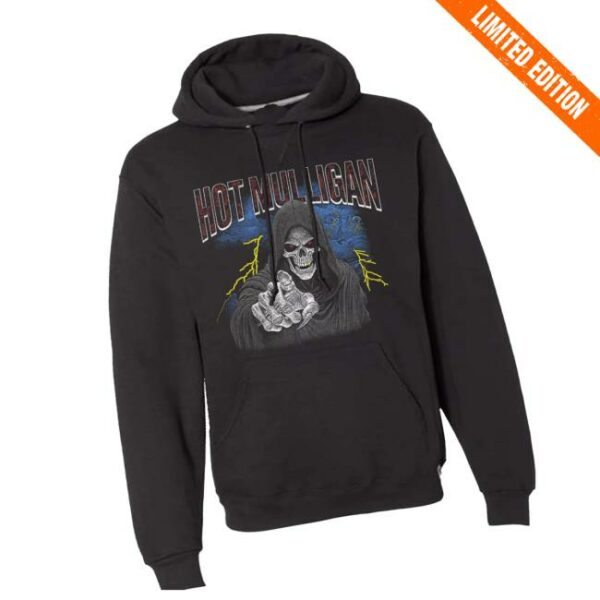 Hot Mulligan Store Merch Skeleton Hoodie