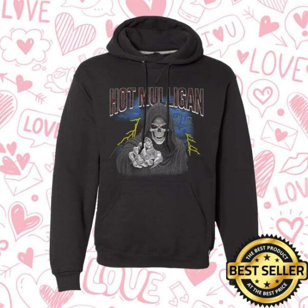 Hot Mulligan Store Merch Skeleton Hoodie