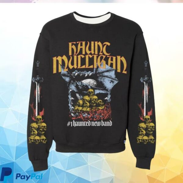 Hot Mulligan Store Merch Skull Pile Crewneck