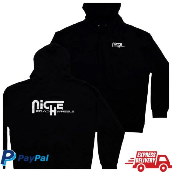Niche Road Wheels Store Merch Niche Logo Hoodie