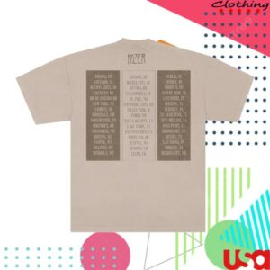 Hozier Store Merch Unreal Unearth 2025 Panel Tour Tee