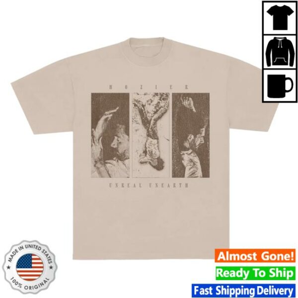 Hozier Store Merch Unreal Unearth 2025 Panel Tour Tee