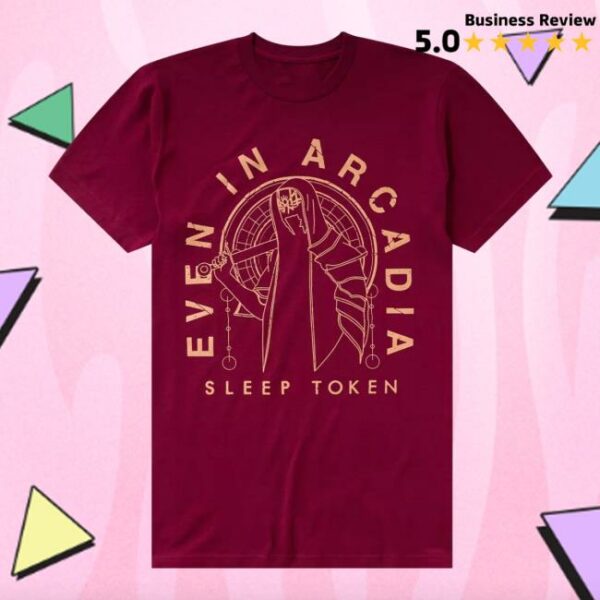 Hot Topic Shop Merch Sleep Token Vessel Line Art T-Shirt