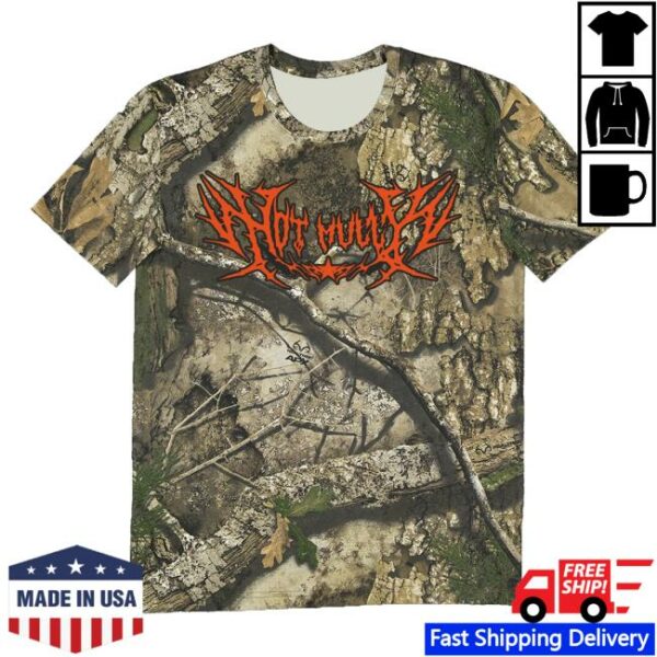 Hot Mulligan Store Merch Hot Mully Real Tree Camo T-Shirt