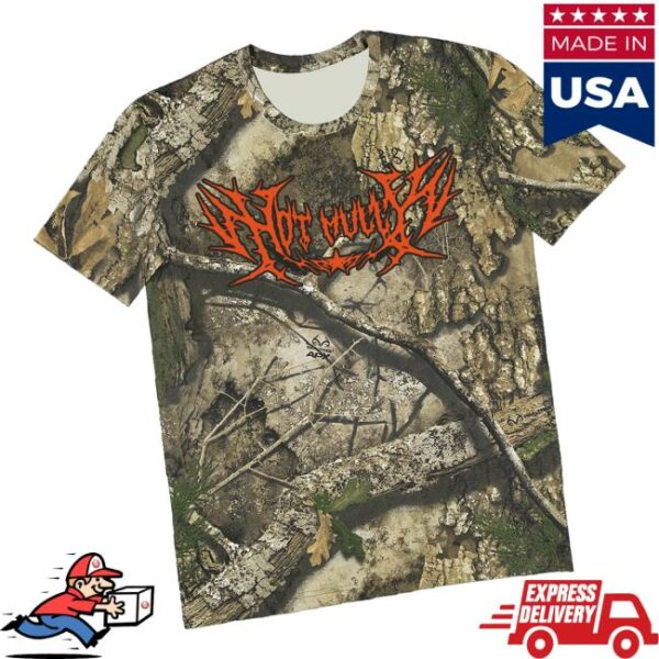 Hot Mulligan Store Merch Hot Mully Real Tree Camo T-Shirt