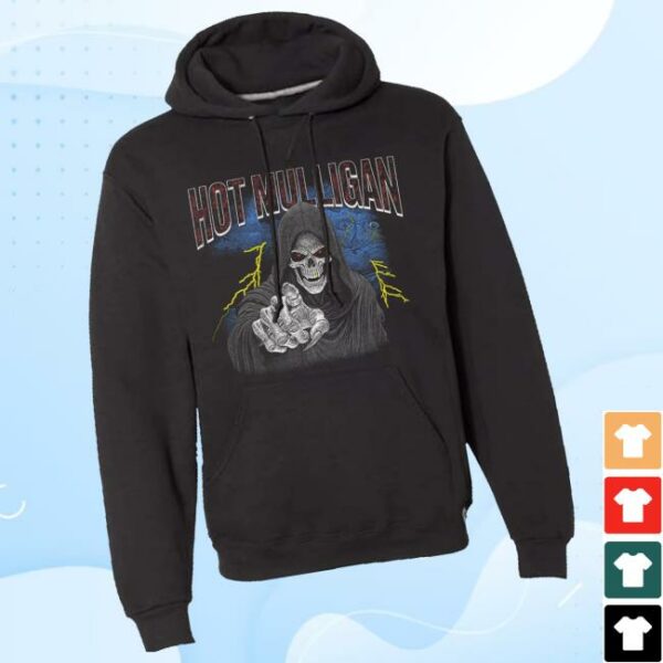Hot Mulligan Merch Store Skeleton Hoodie