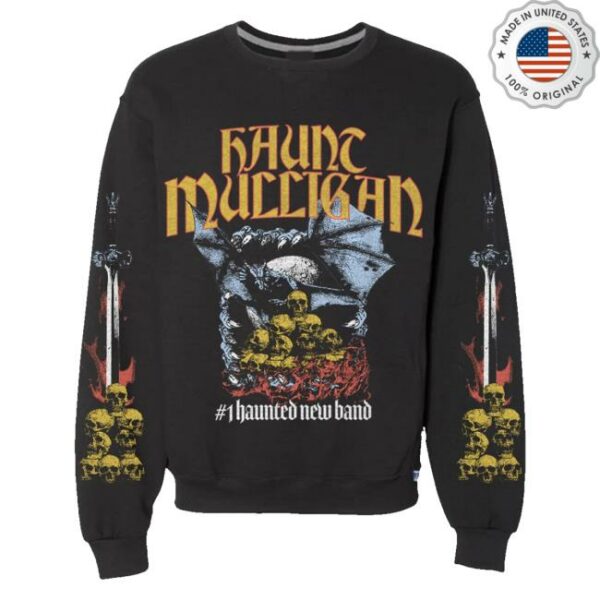 Hot Mulligan Merch Store Shop Skull Pile Crewneck