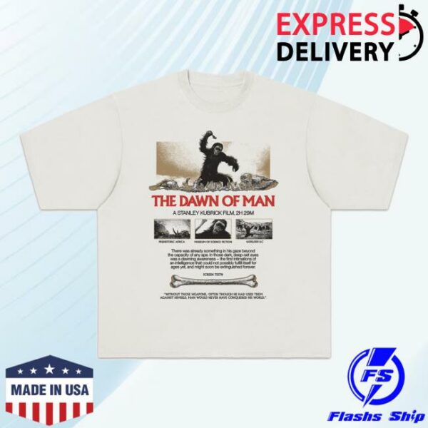Scrt Merch Store Dawn Of Man T-Shirt Bone