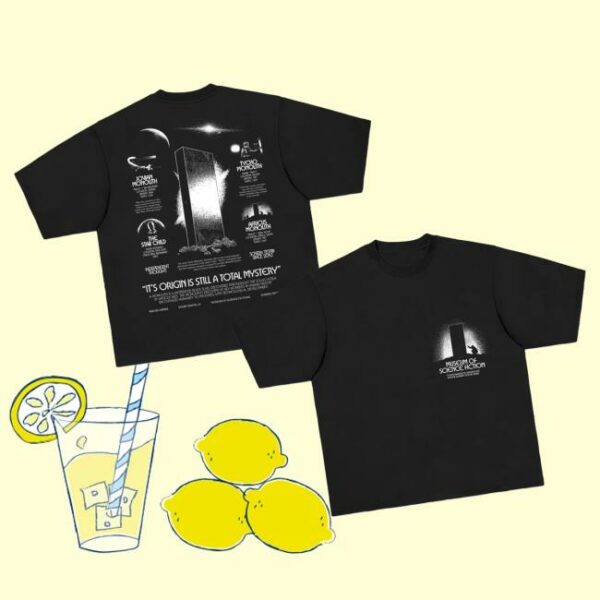 Scrt Merch Store Monolith T-Shirt Black